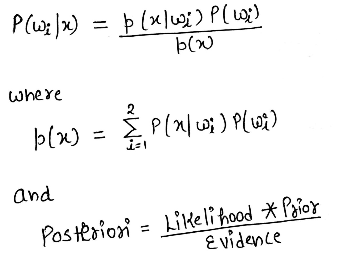 Bayesian decision theory : Pattern Recognition Approaches
